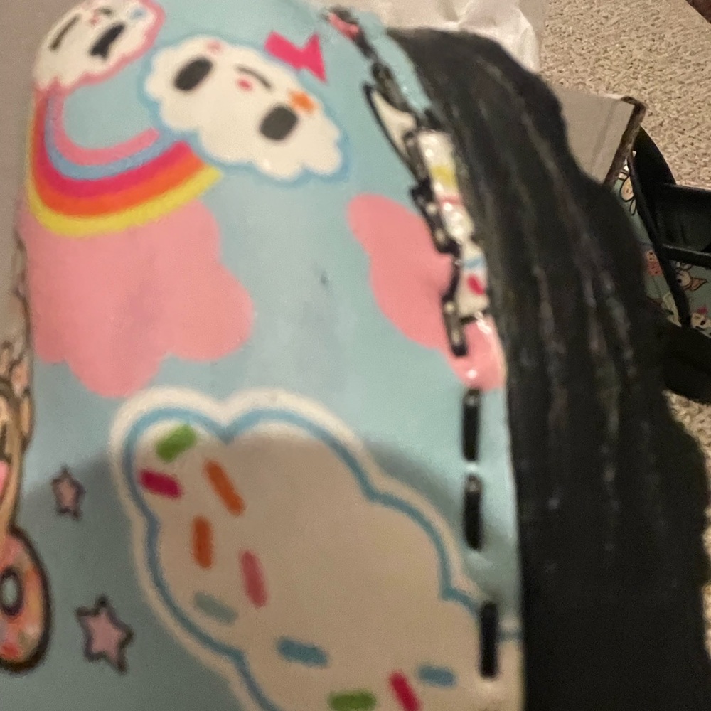 Sanita - Blue Donut Prof. Patent Clog - size EU 39 - Like New ! - Picture 10 of 10